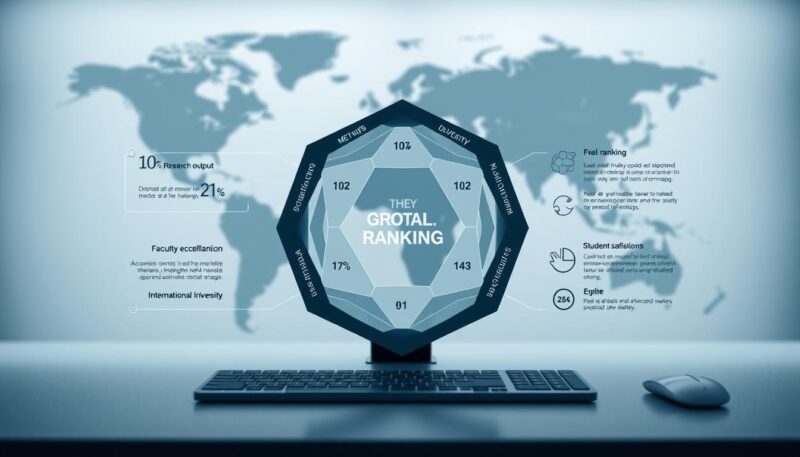 Global university rankings criteria