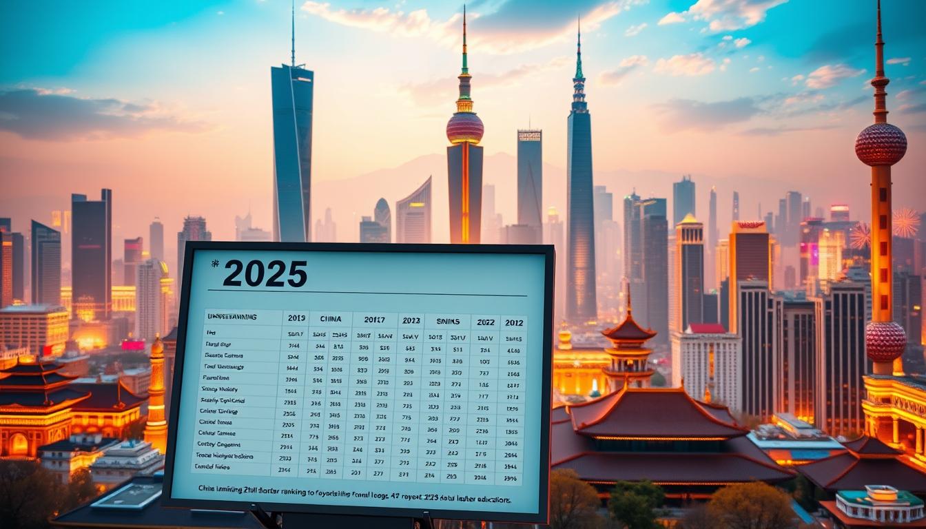 china university ranking 2025